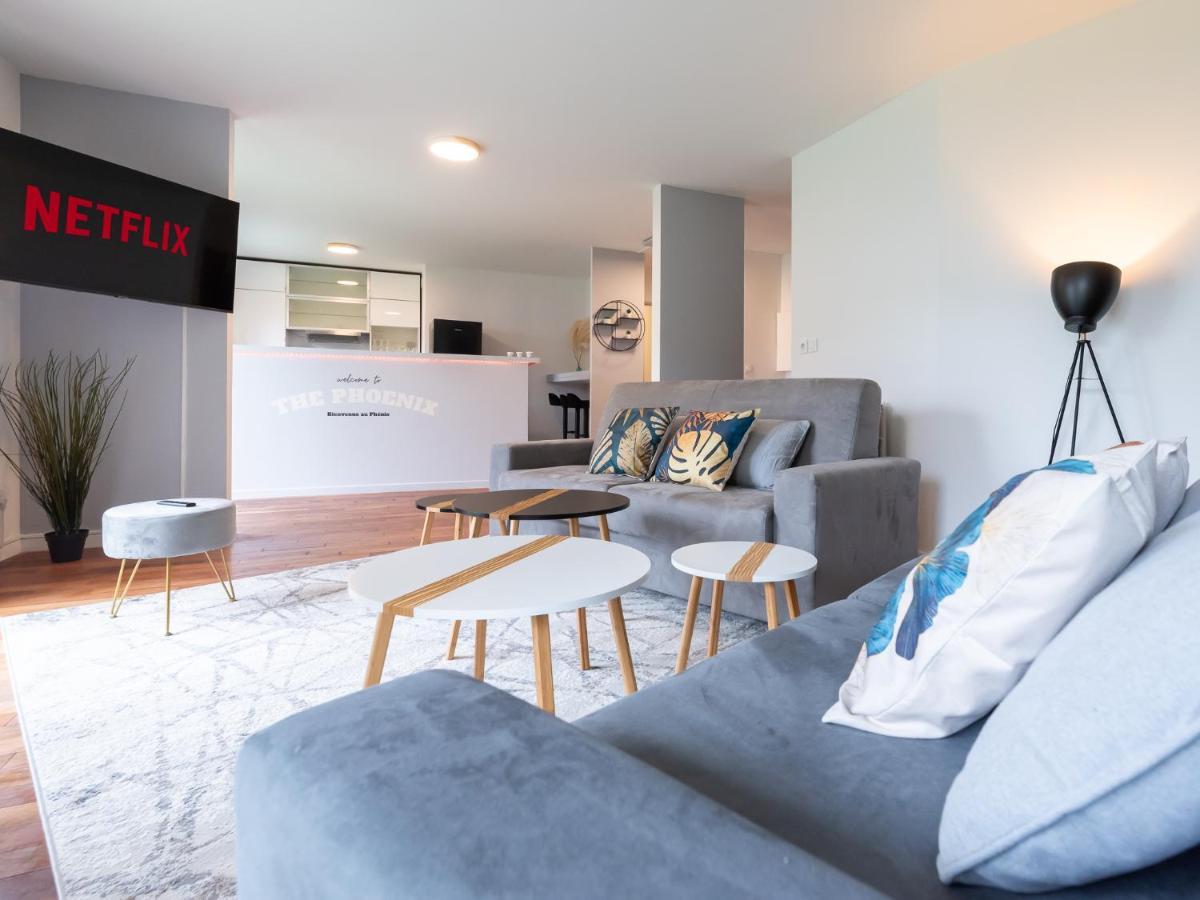 Appartement Le Phenix - Hypercentre 16 Personnes Garage Gratuit Wifi Jardin Barbecue Proche Parc Tete D'Or à Villeurbanne Extérieur photo